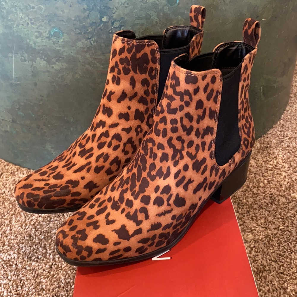 Leopard booties - Picture 2 of 3